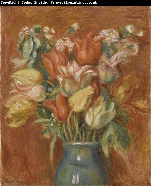 Pierre-Auguste Renoir Bouquet de tulipes