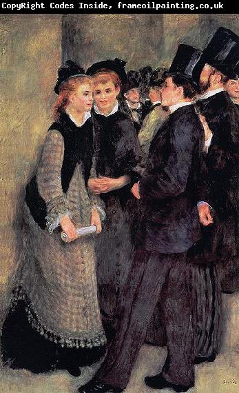 Pierre-Auguste Renoir La sortie de Conservatorie