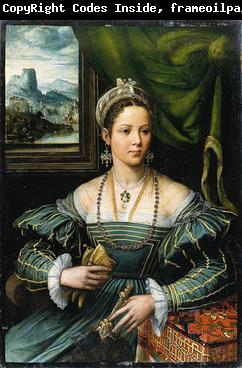 Pieter de Kempener Bildnis einer Dame