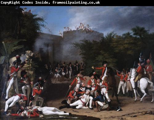 Robert Home The Death of Colonel Moorhouse at the Storming of the Pettah Gate of Bangalore