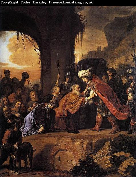Salomon de Bray Joseph Receives His Father and Brothers in Egypt