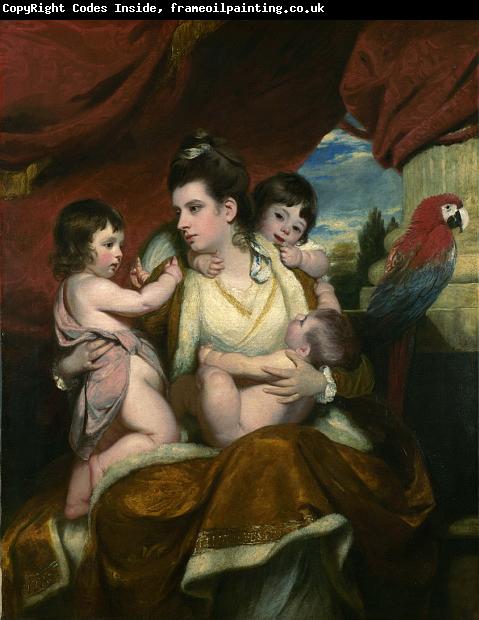Sir Joshua Reynolds Portrait of Lady Cockburn and her three oldest sons