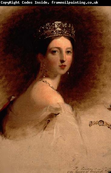 Thomas Sully Portrait of Queen Victoria