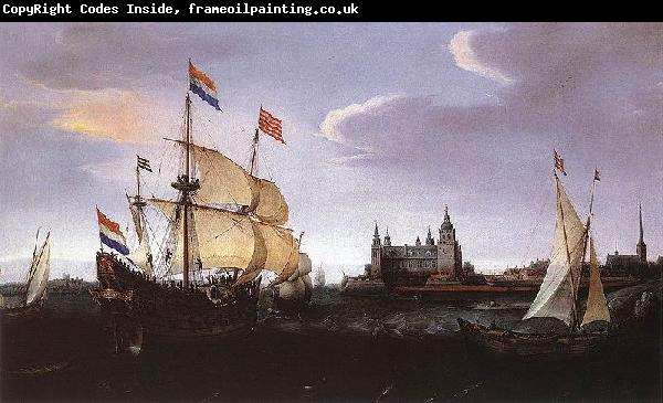 VROOM, Hendrick Cornelisz. Hollandse schepen in de Sont