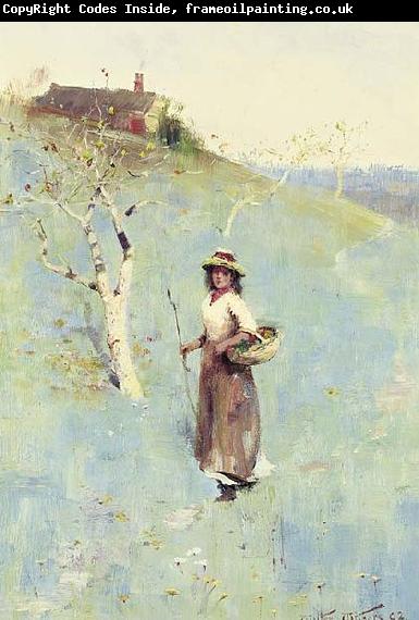 Walter Withers Farmers Girl
