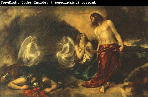 William Etty Christ Appearing to Mary Magdalene after the Resurrection exhibited 1834