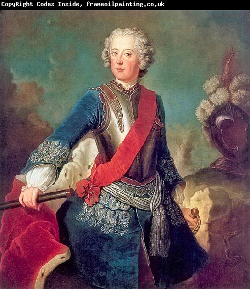 antoine pesne Portrait of the young Friedrich II of Prussia