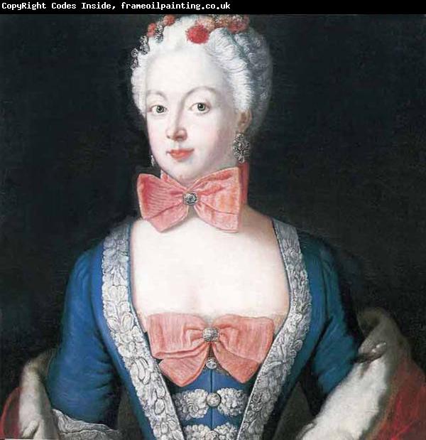 antoine pesne Portrait of Elisabeth Christine von Braunschweig-Bevern, Prussian queen