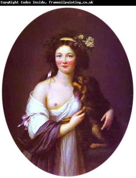 elisabeth vigee-lebrun Portrait of Mme D'Aguesseau