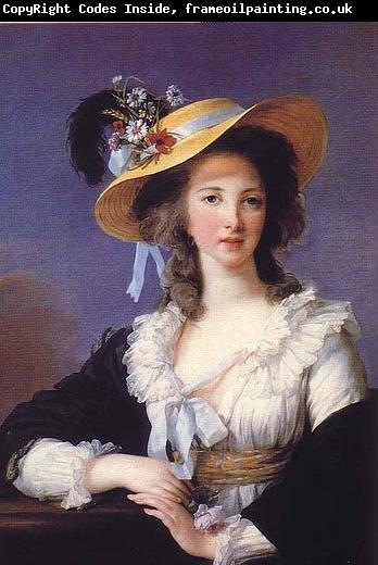 elisabeth vigee-lebrun Portrait of the Duchess de Polignac