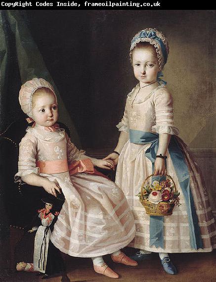 unknow artist Portrait of Two Sisters