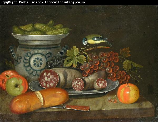 unknow artist Still life with sausages