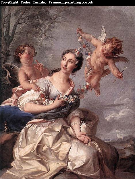 unknow artist Portrait of Madame de Bourbon-Conti as Venus