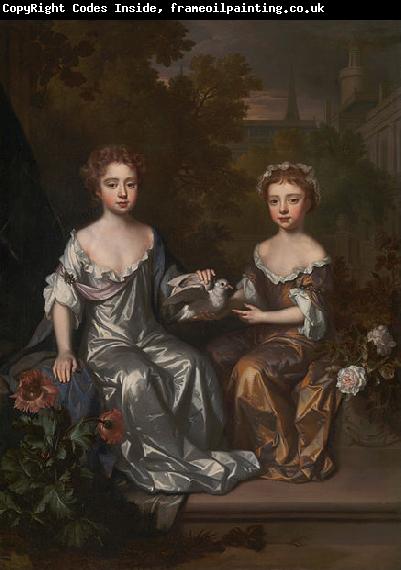 unknow artist Portrait of Henrietta and Mary Hyde