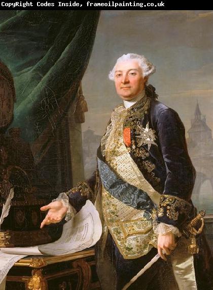 unknow artist Portrait of Louis Auguste Le Tonnelier de Breteuil
