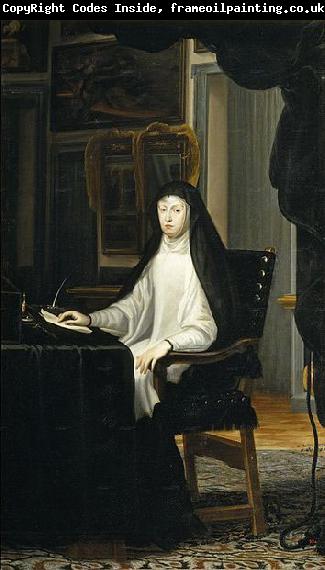 unknow artist Portrait of Queen Mariana de Austria as a Widow