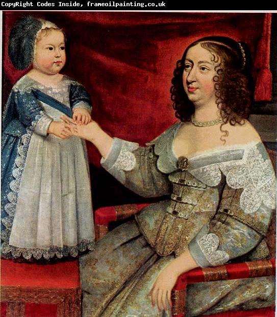 unknow artist Louis XIV and Anne of Austria