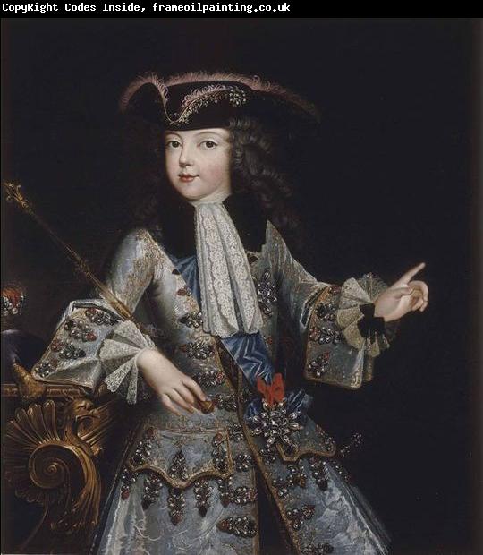 unknow artist Portrait of a young Louis XV of France