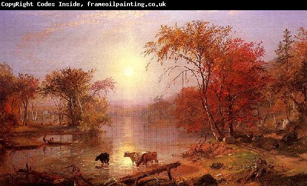 Albert Bierstadt Indian Summer on the Hudson River