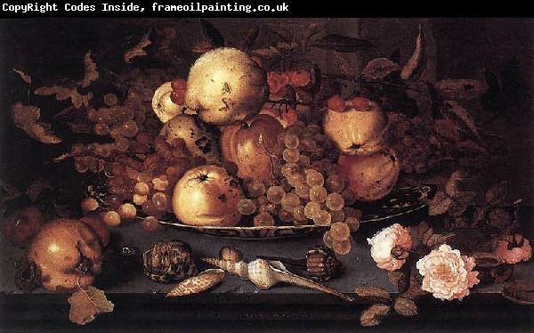Balthasar van der Ast Still life with Dish of Fruit