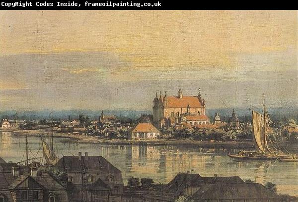 Bernardo Bellotto View of Praga with Bernardine church