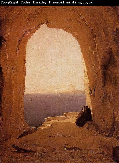 Carl Blechen Grotto in the Gulf of Naples