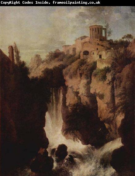 Christian Wilhelm Ernst Dietrich Wasserfalle in Tivoli.