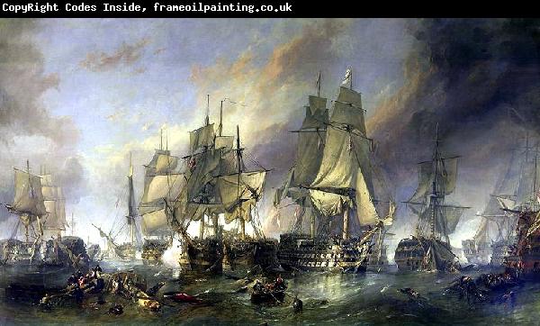 Clarkson Frederick Stanfield The Battle of Trafalgar