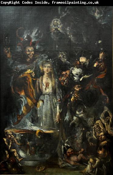 Cornelis Holsteyn Fantasy based on Goethe's Faust