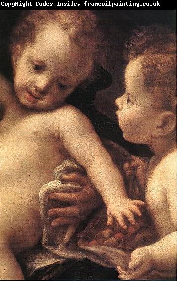 Correggio Virgin and Child with an Angel