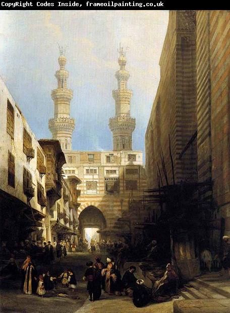 David Roberts A View in Cairo
