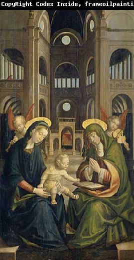 Defendente Ferrari The Virgin and Child with St. Anne