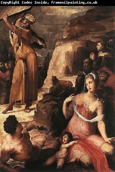 Domenico Beccafumi Moses and the Golden Calf