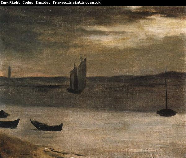 Edouard Manet Le Bassin dArcachon