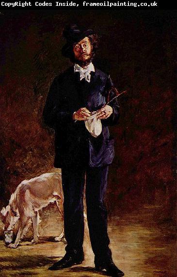 Edouard Manet Portrat des Gilbert-Marcellin Desboutin