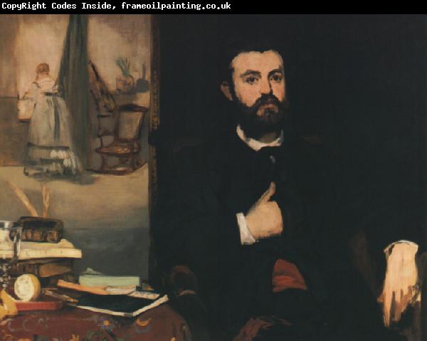 Edouard Manet Portrait of Zacharie Astruc