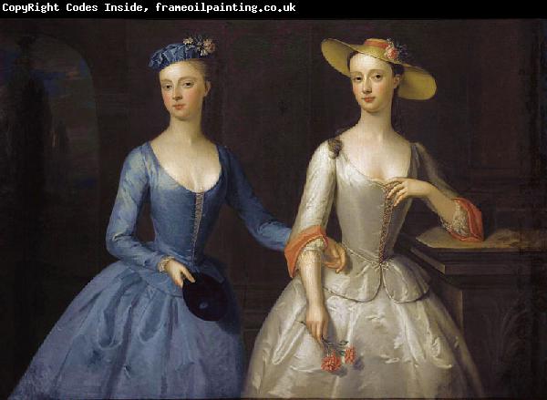 Enoch Seeman Lady Sophia and Lady Charlotte Fermor