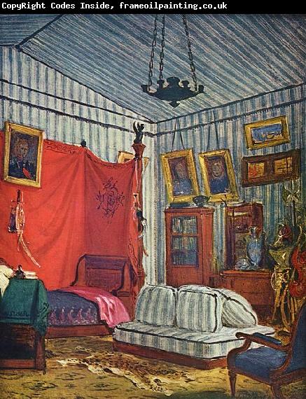 Eugene Delacroix Schlafgemach des Grafen de Mornay