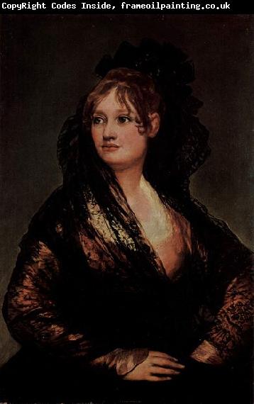 Francisco de Goya Portrat der Dona Isabel Cabos de Porcel