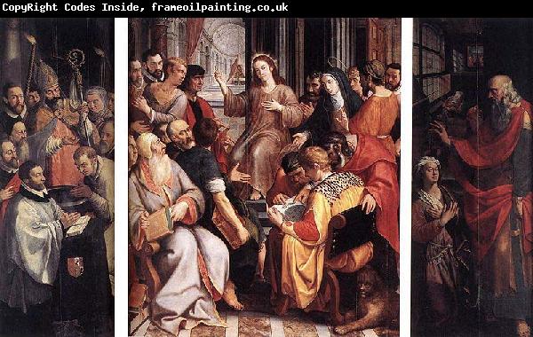 Frans Francken II Jesus among the Doctors
