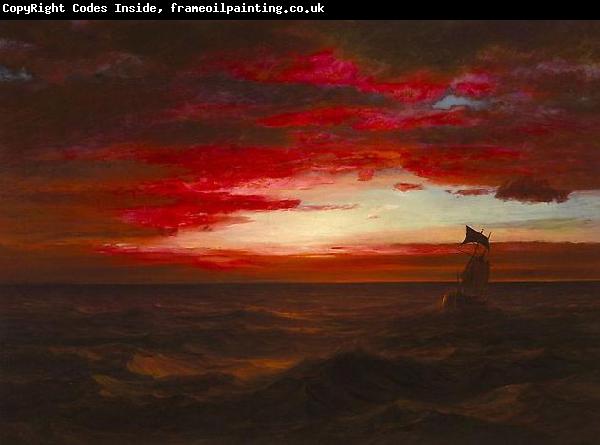 Frederic Edwin Church Marine Sunset