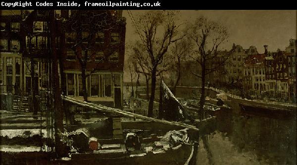 George Hendrik Breitner Winter in Amsterdam