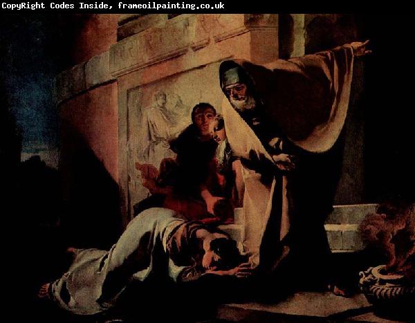 Giovanni Battista Tiepolo Die Verstobung der Hagar