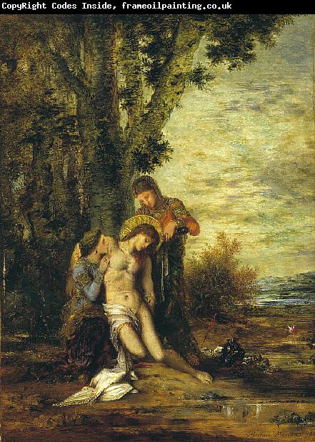 Gustave Moreau The Martyred St. Sebastian