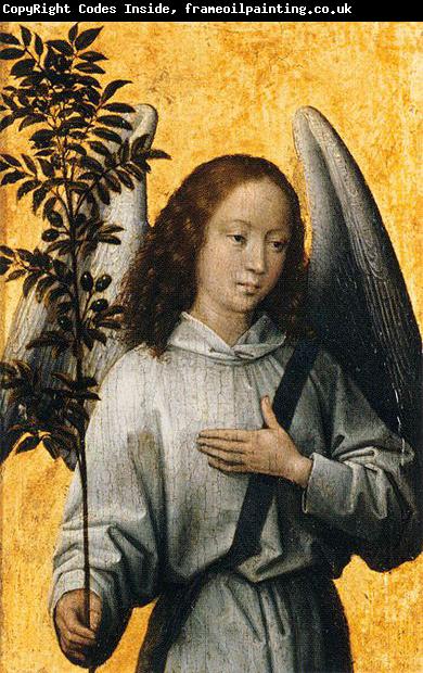 Hans Memling Angel with an olive branch