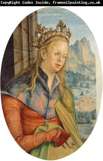 Hans von Kulmbach Saint Catherine of Alexandria.