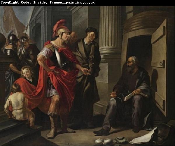Hendrik Heerschop Alexander the Great and Diogenes