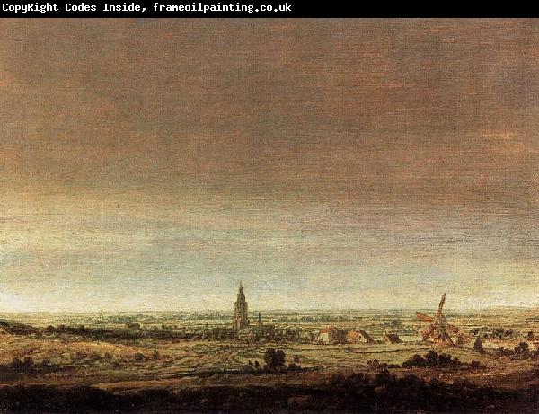 Hercules Seghers Landscape with City on a River