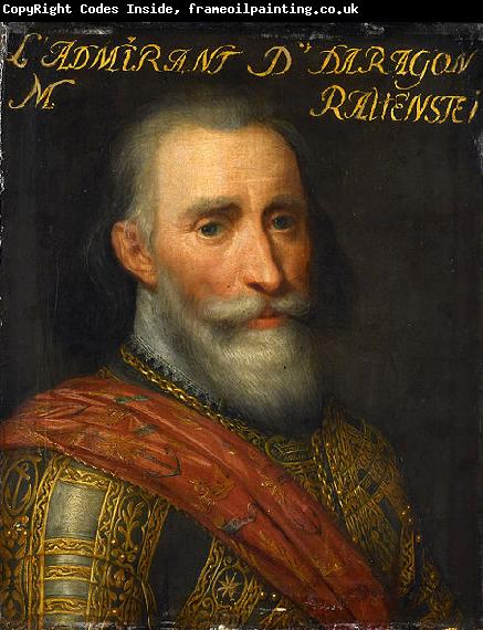 Jan Antonisz. van Ravesteyn Portrait of Francisco Hurtado de Mendoza, admiral of Aragon.