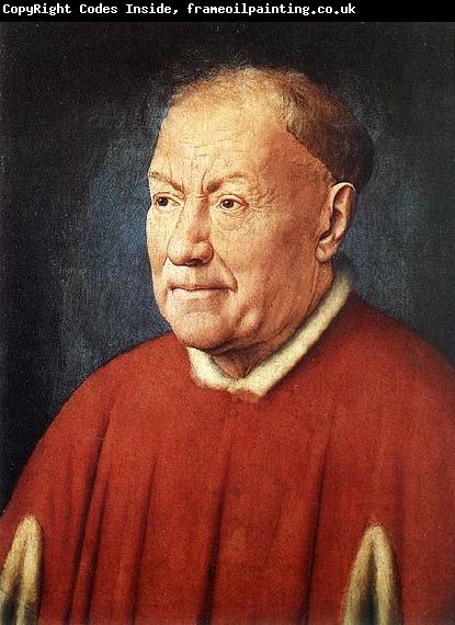 Jan Van Eyck Portrait of Cardinal Niccole Albergati